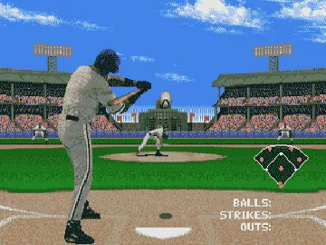 Frank Thomas Big Hurt Baseball (USA, Europe) screen shot game playing